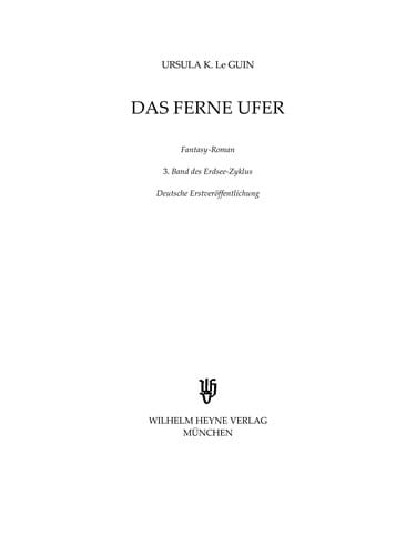 Das ferne Ufer