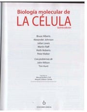 Biologi a molecular de la ce lula