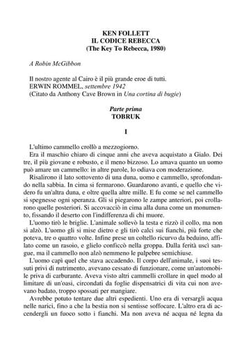 Il codice Rebecca