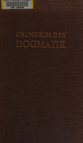 Grundriss der katholischen Dogmatik