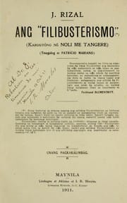 Ang "Filibusterismo"