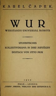 WUR, Werstands universal Robots