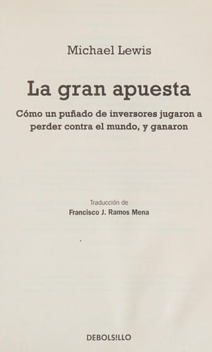 La gran apuesta