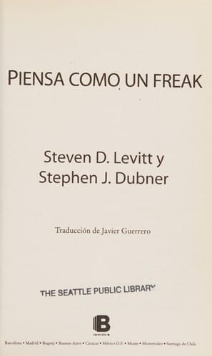 Piensa como un freak