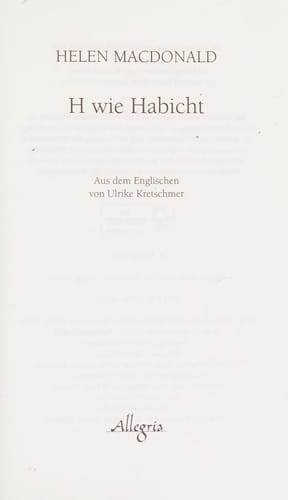 H wie Habicht