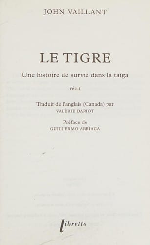 Le tigre