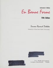 En bonne forme