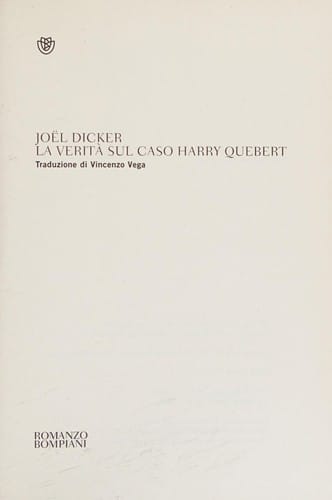 La verità sul caso Harry Quebert