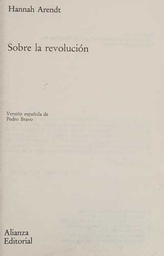 Sobre La Revolucion