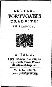 Lettres portugaises traduites en françois