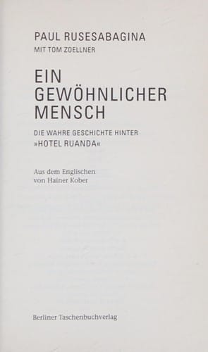 Ein gewöhnlicher Mensch