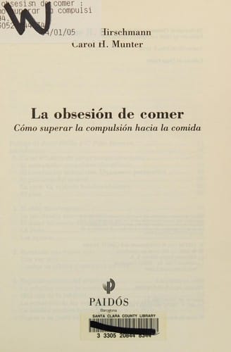 La Obsesion De Comer