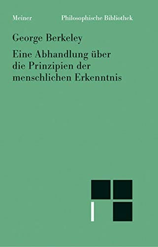Eine Abhandlung über die Prinzipien der menschlichen Erkenntnis