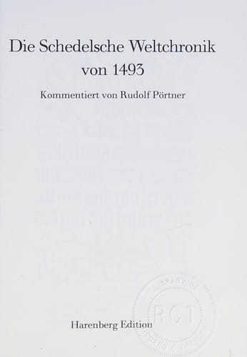 Die Schedelsche Weltchronik
