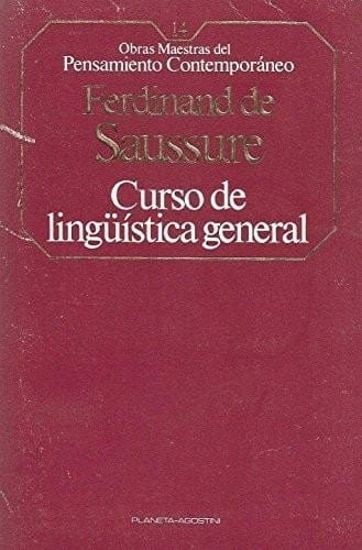 Curso de lingüística general