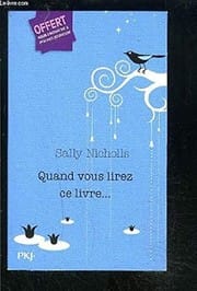 Quand vous lirez ce livre....