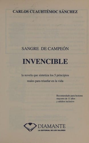 Sangre de campéon, invencible