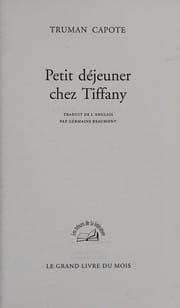 Petit déjeuner chez Tiffany
