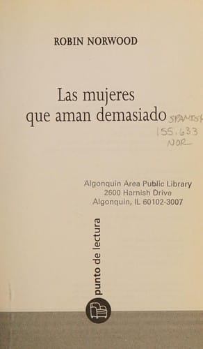Las mujeres que aman demasiado