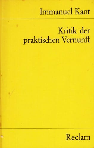 Kritik der praktischen Vernunft