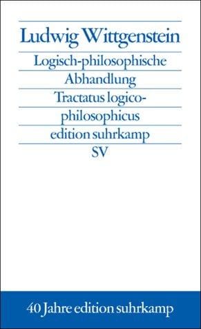 Tractatus logico-philosophicus. Sonderausgabe.