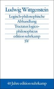 Tractatus logico-philosophicus. Sonderausgabe.
