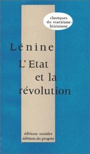 L'état et la Révolution