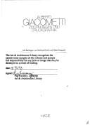 Alberto Giacometti