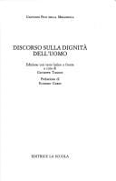 Discorso sulla dignità dell'uomo