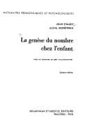 La Genèse du nombre chez l'enfant