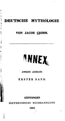 Deutsche Mythologie