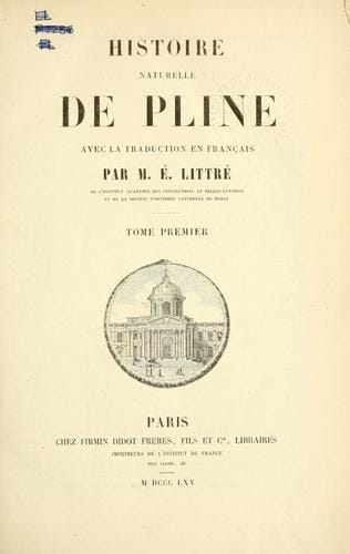 Histoire naturelle