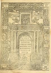 Vetrvvio con il svo comento et figvre