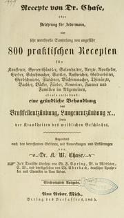 Recepte von Dr. Chase