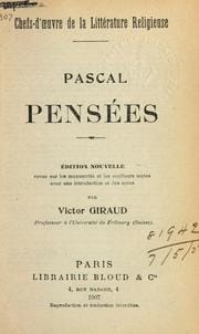Pensées
