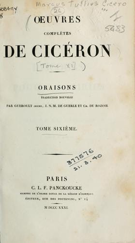 Oraisons