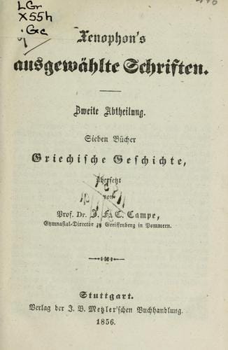 Sieben Bücher griechische Geschichte