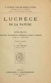 De la nature