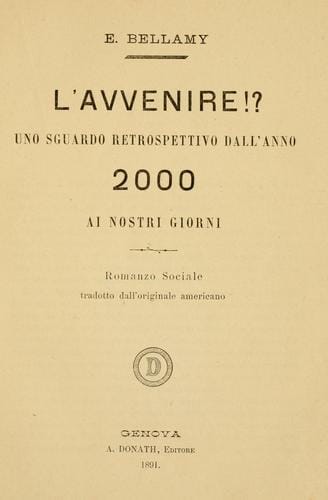 L' avvenire!?