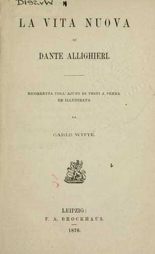 La Vita nuova