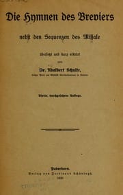 Die Hymnen des Breviers