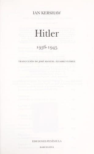 Hitler 1936 - 1945