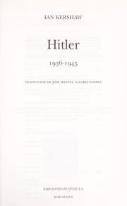 Hitler 1936 - 1945