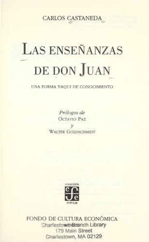Las enseñanzas de Don Juan