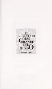 El vendedor más grande del mundo.