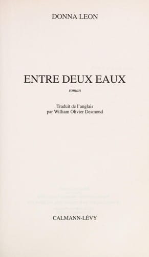 Entre deux eaux
