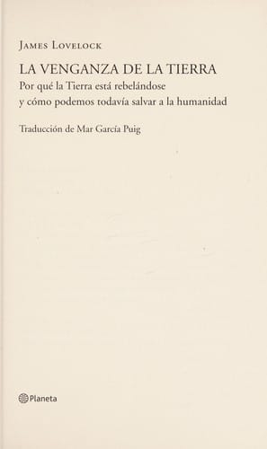 La venganza de la Tierra