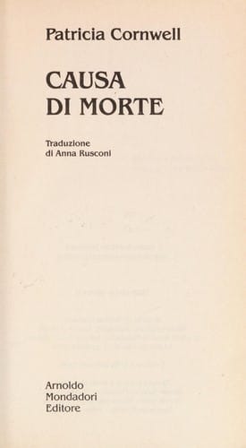Causa di morte