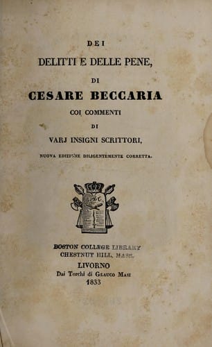 Dei delitti e delle pene
