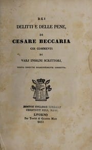 Dei delitti e delle pene